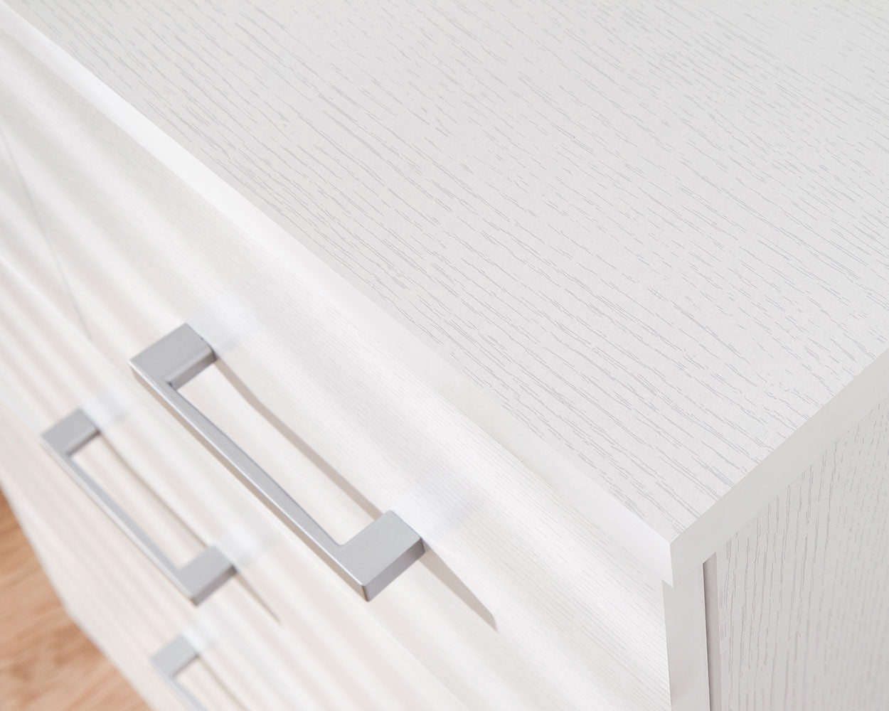 Panama 4 Piece Bedroom Furniture Set, White