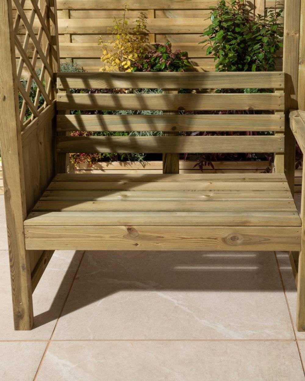 Pemberley Corner Garden Arbour Rowlinson 4 Seater