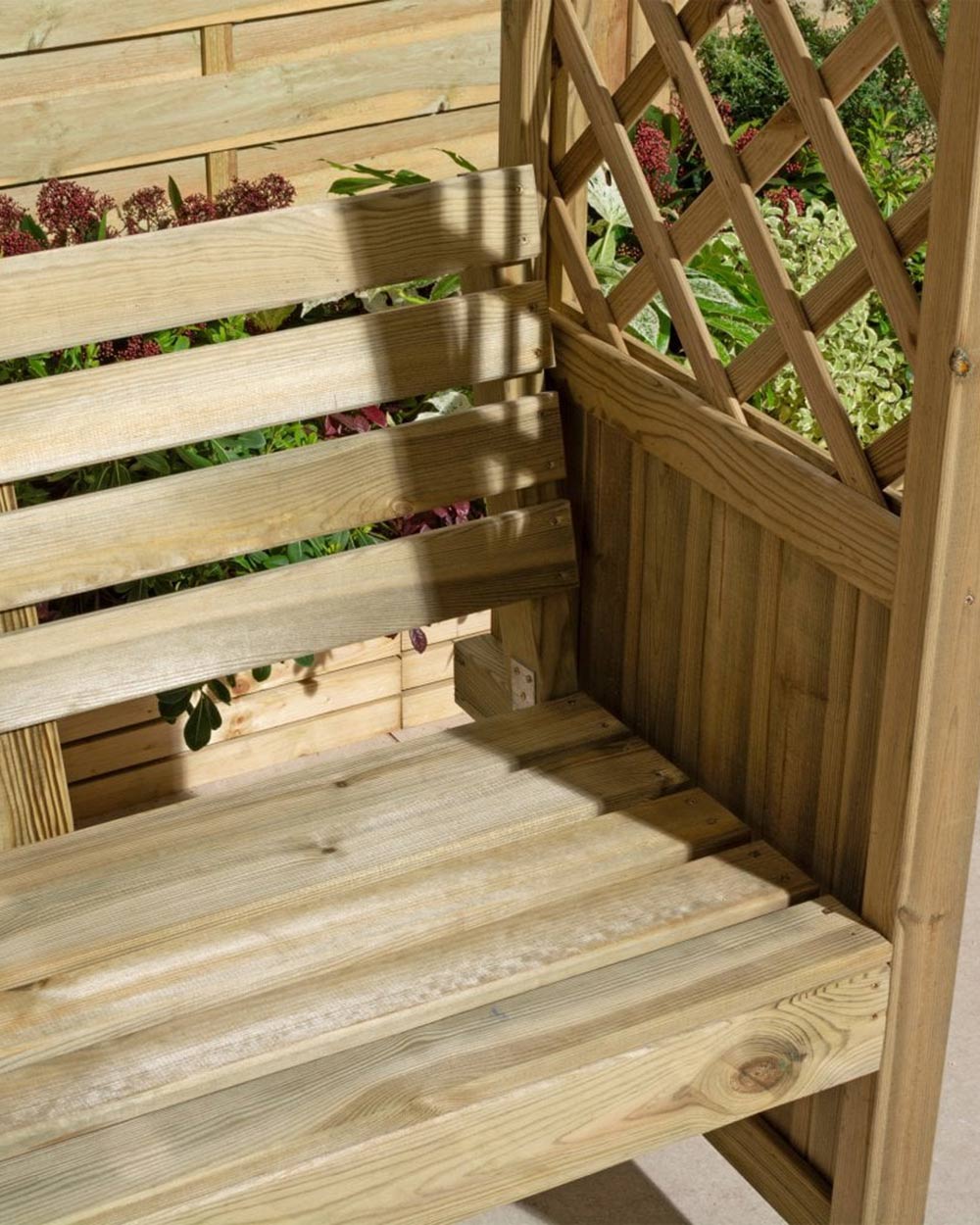 Pemberley Corner Garden Arbour Rowlinson 4 Seater