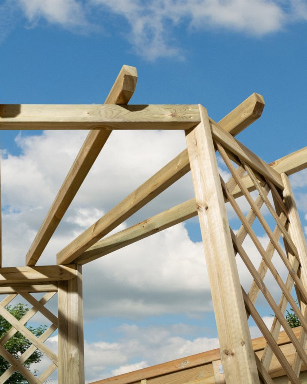 Pemberley Corner Garden Arbour Rowlinson 4 Seater