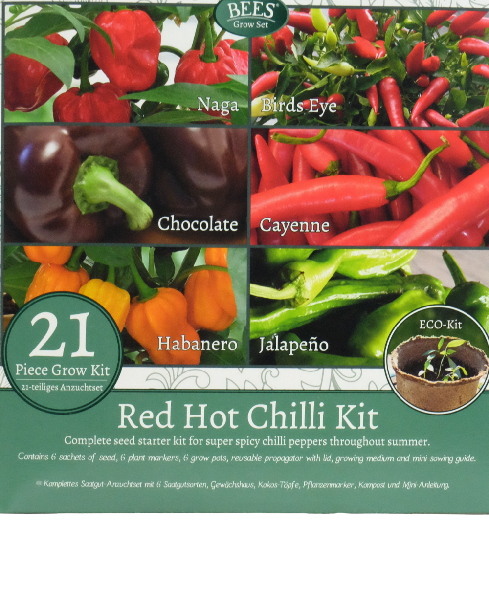 Grow Your Own Red Hot Chilli Kit