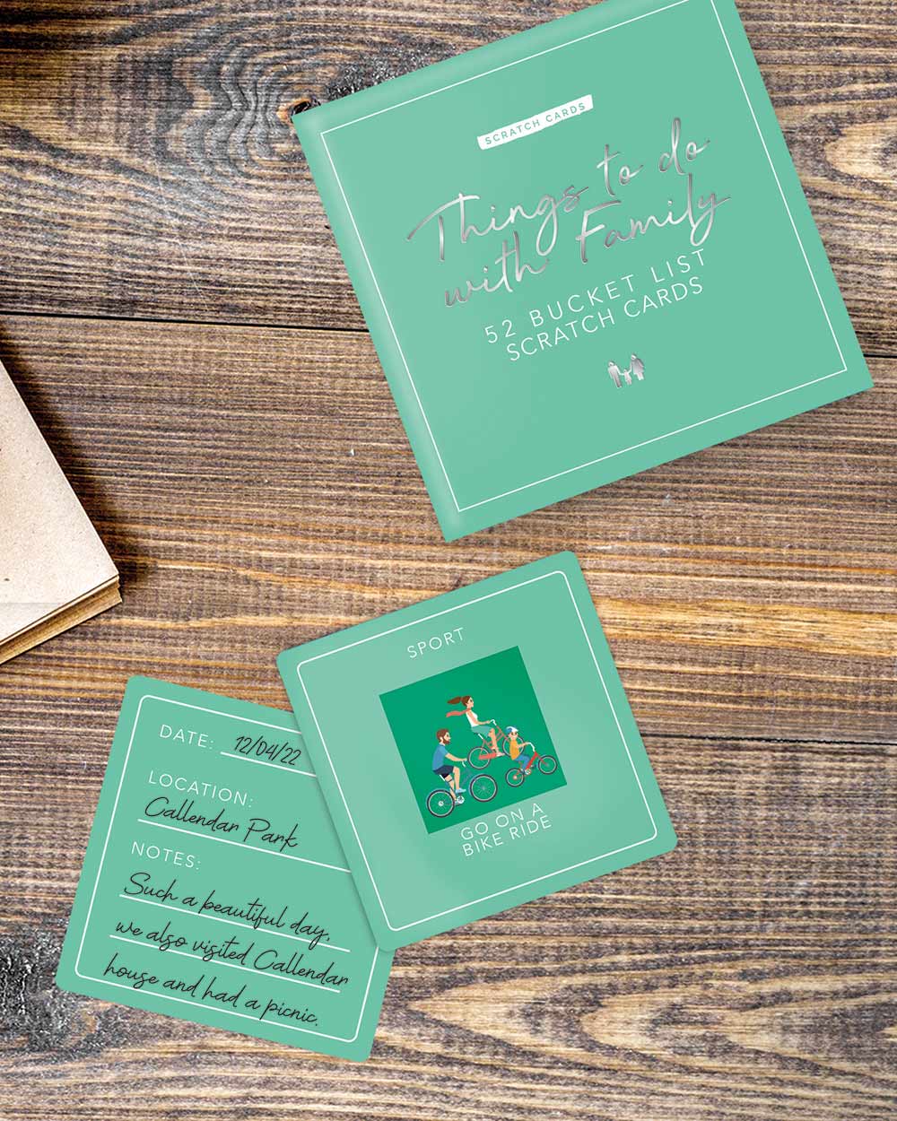 Things To Do With Family Scratch Cards Activity Idea