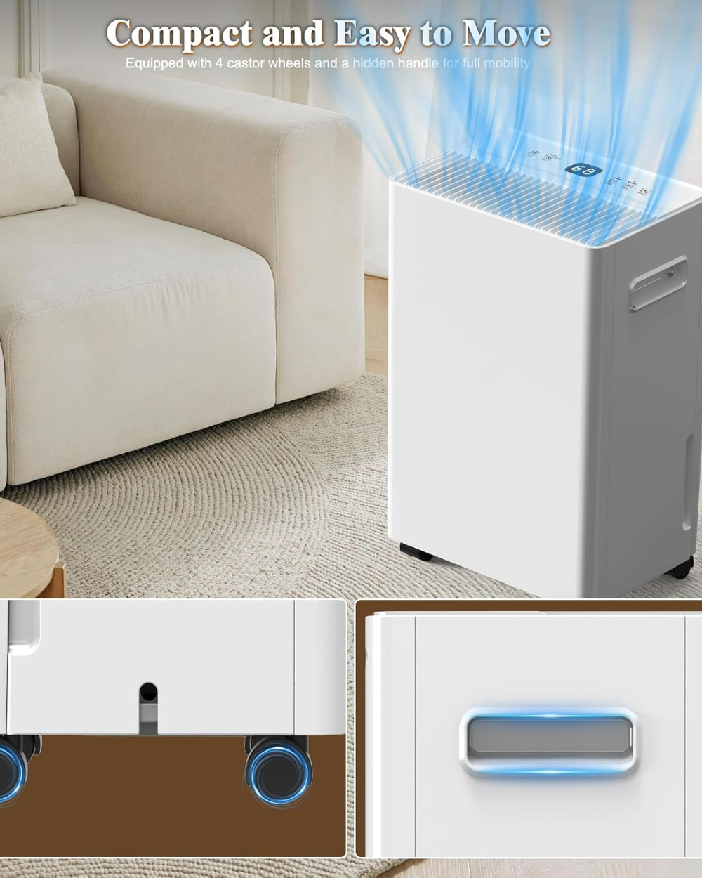 Dehumidifier for Home 6L Smart Dehumidifier