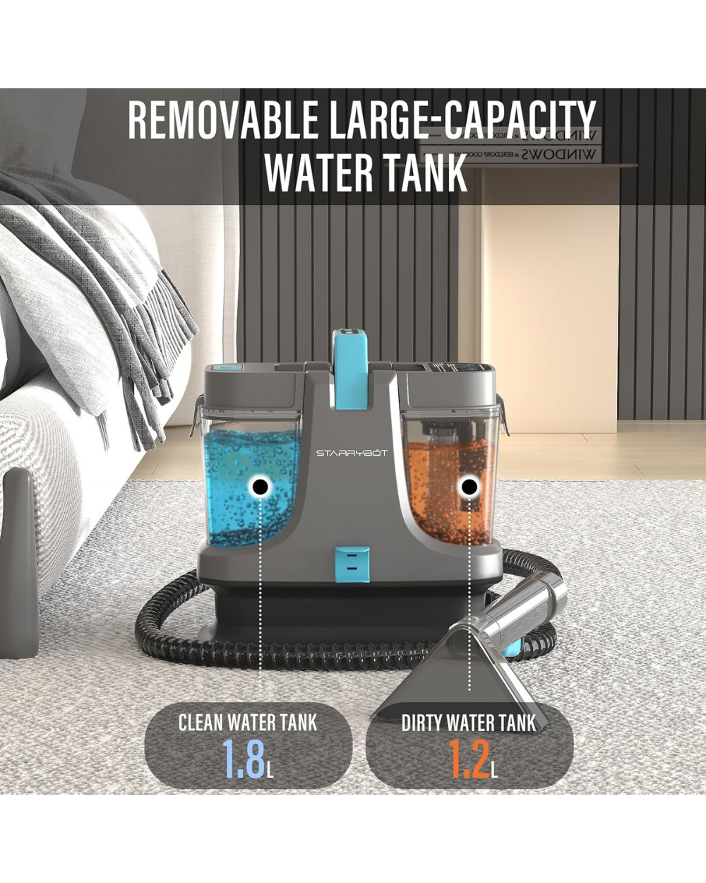 STARRYBOT Portable Spot and Carpet Cleaner Machine