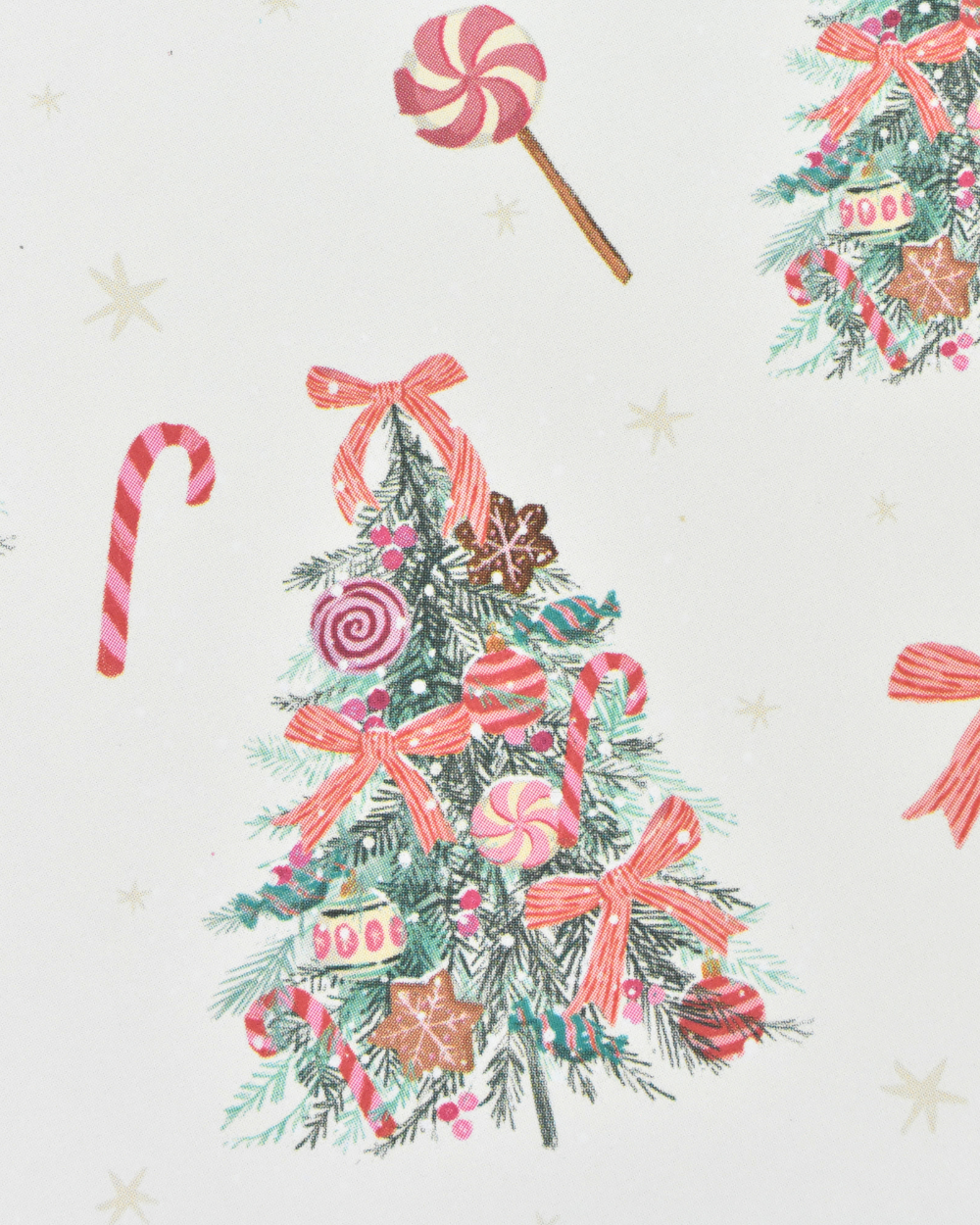 Sweet Christmas Pink Gift Wrap Set