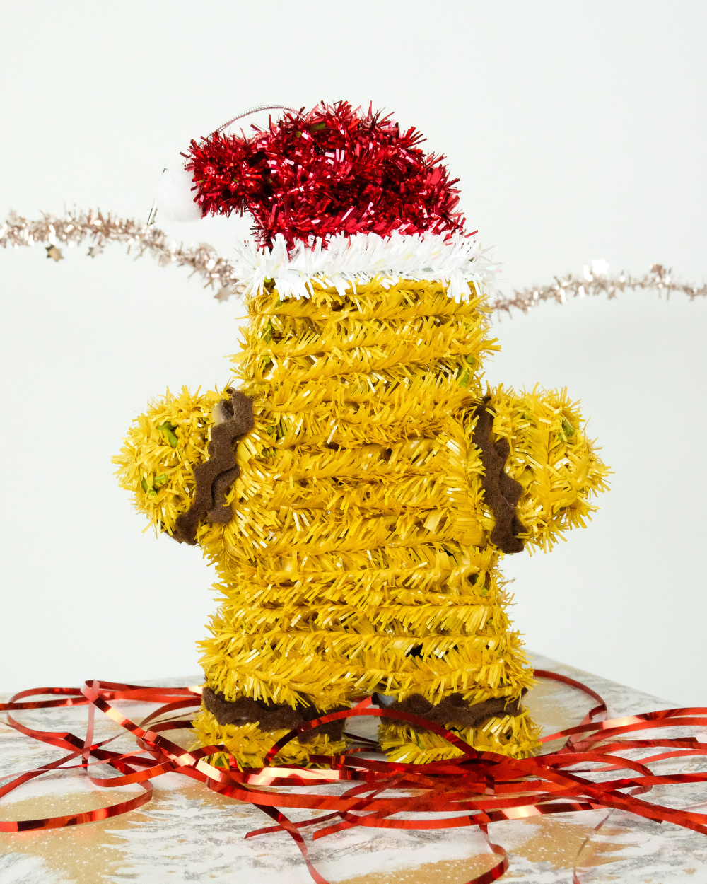 Christmas Trees Decoration Hanging Tinsel Gingerbread Man