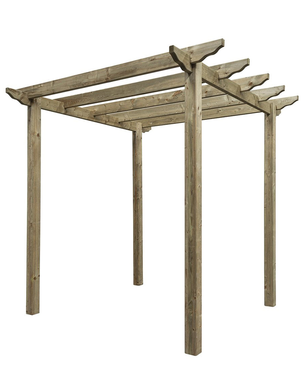 Large Wooden Traditional Pergola Rowlinson 10 Year Guarantee