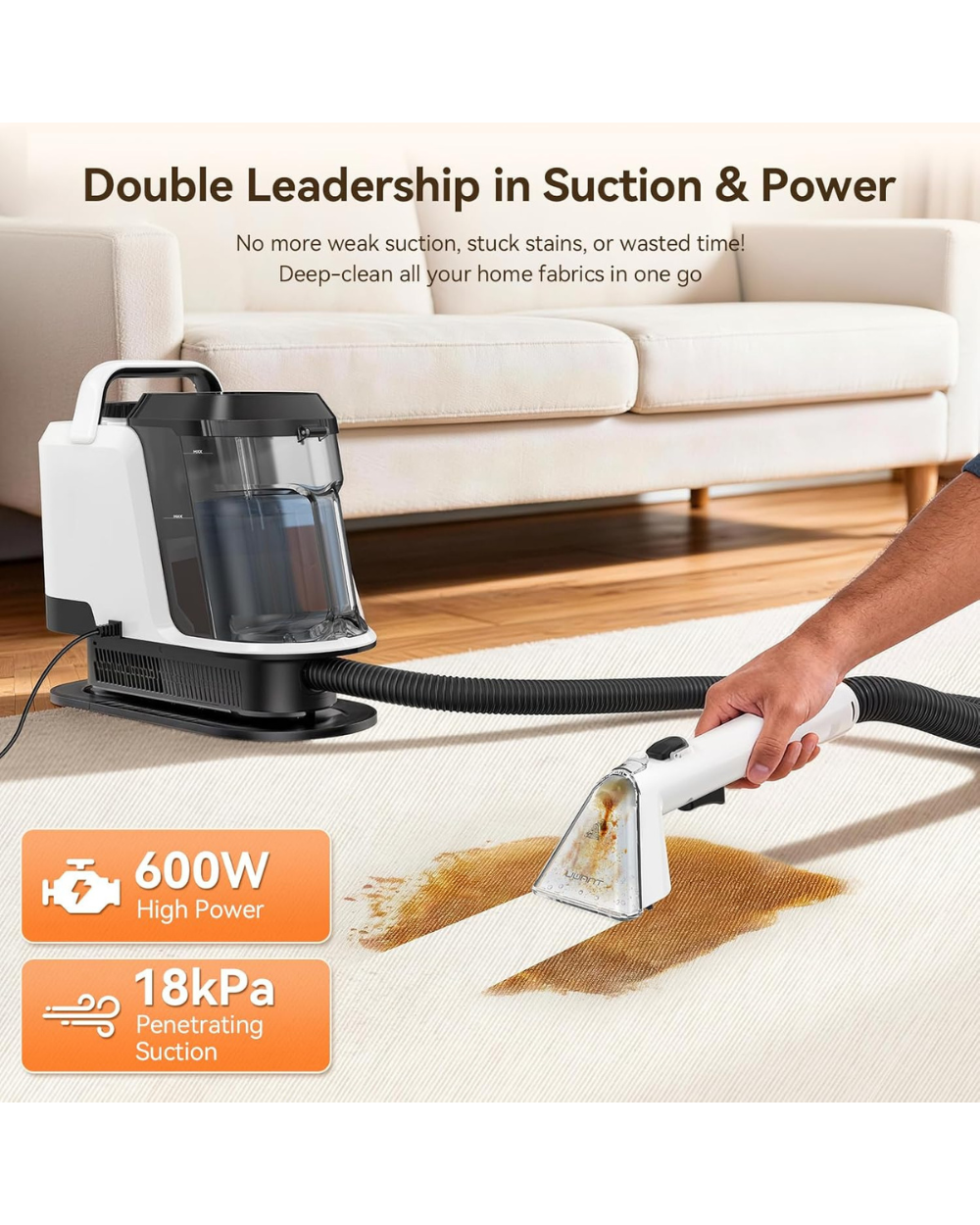 Uwant Y100 Carpet Spot Cleaner Handheld
