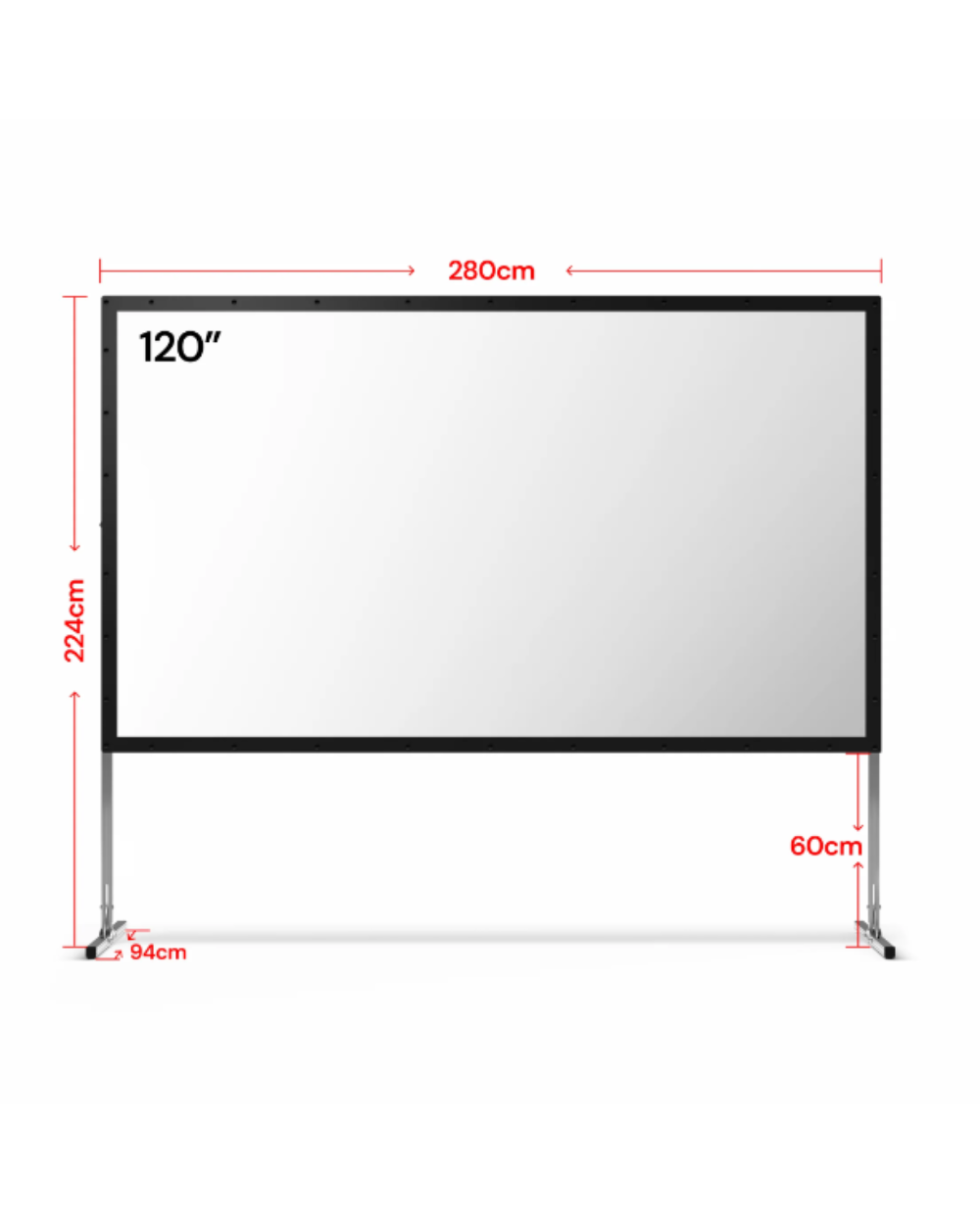 Valerion MW-PF120 Outdoor Screen 120 Inch