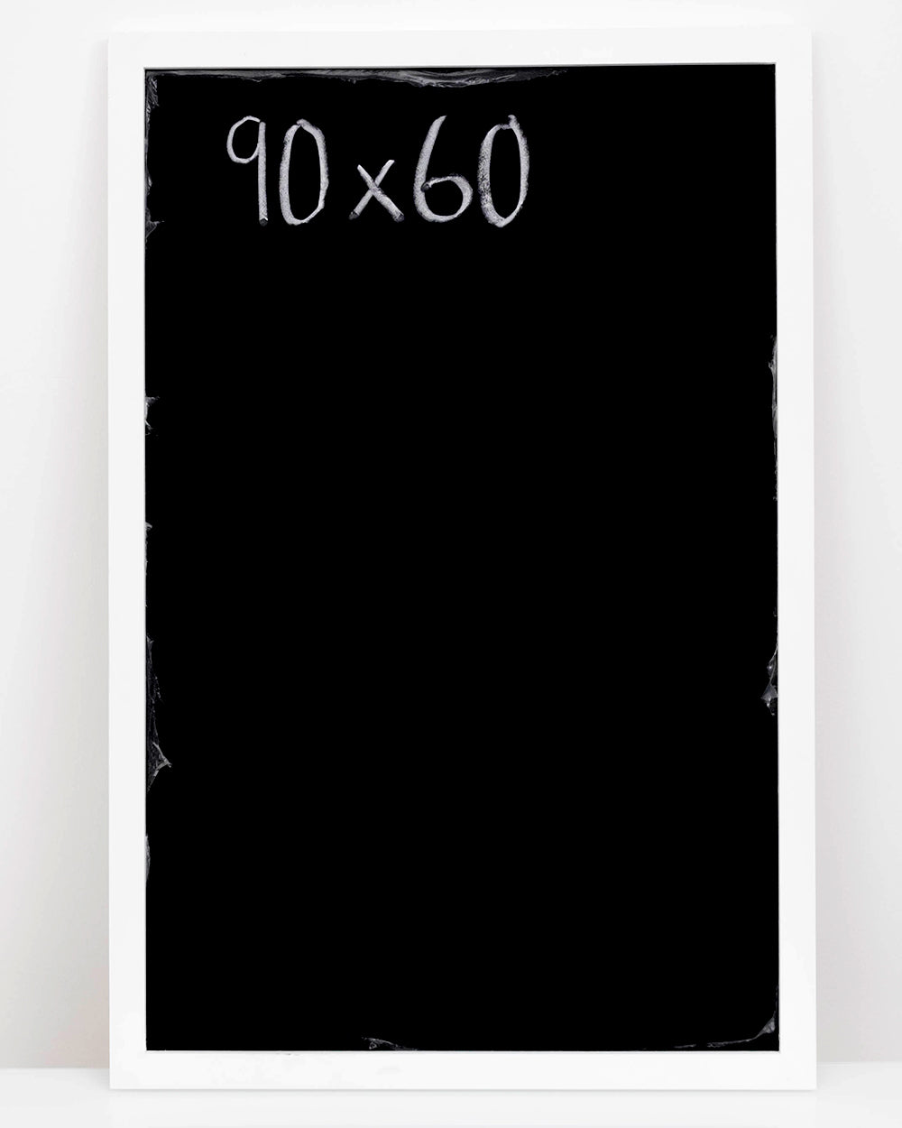 B GRADE Magnetic Chalkboard Blackboard Wooden Framed Memo Menu Grey White