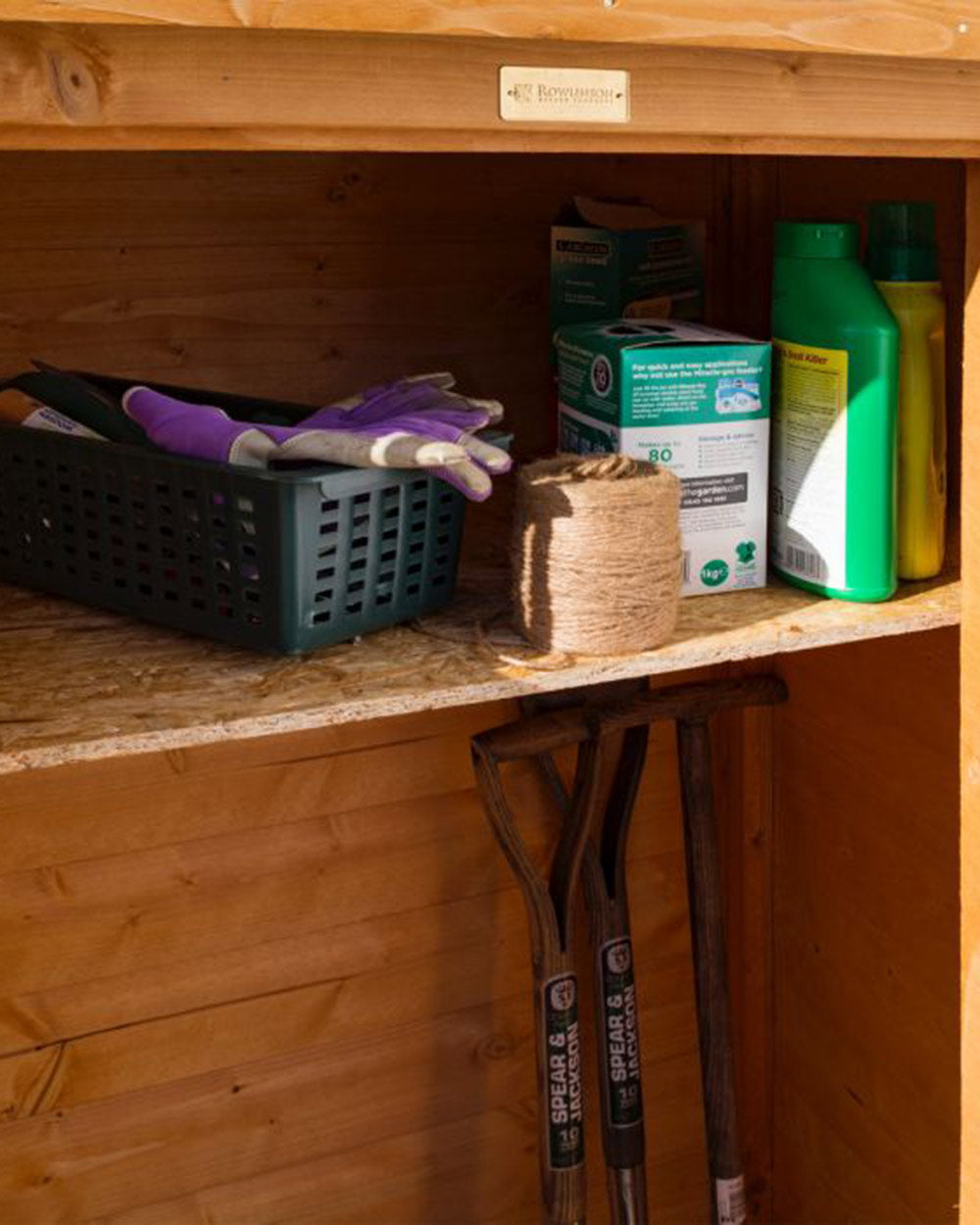 Wooden Garden Storage Tool Shed 850L