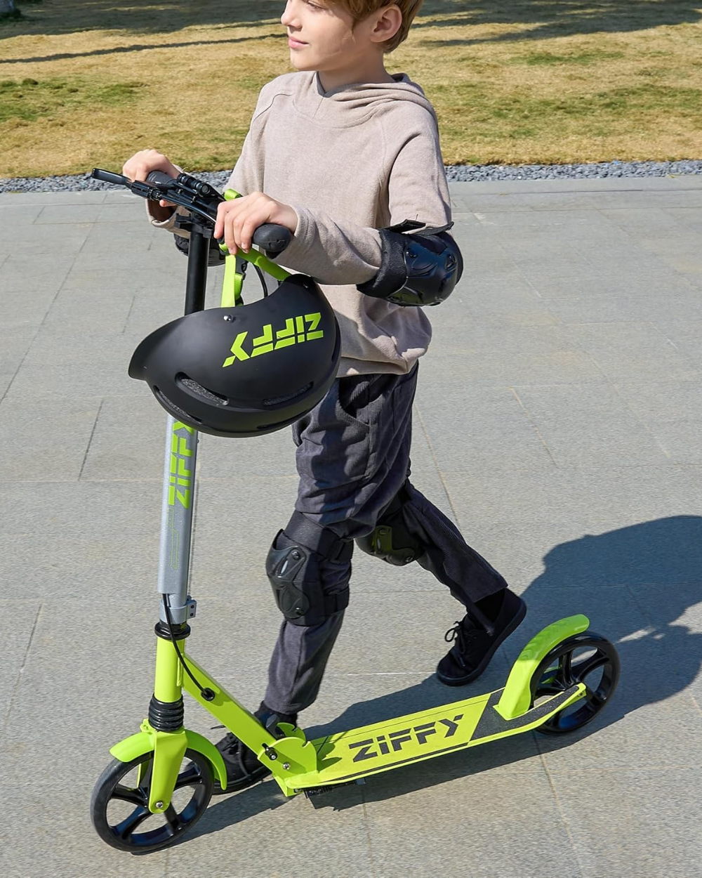 ZIFFY-Kick Scooter for Kids Ages 6-12 Years