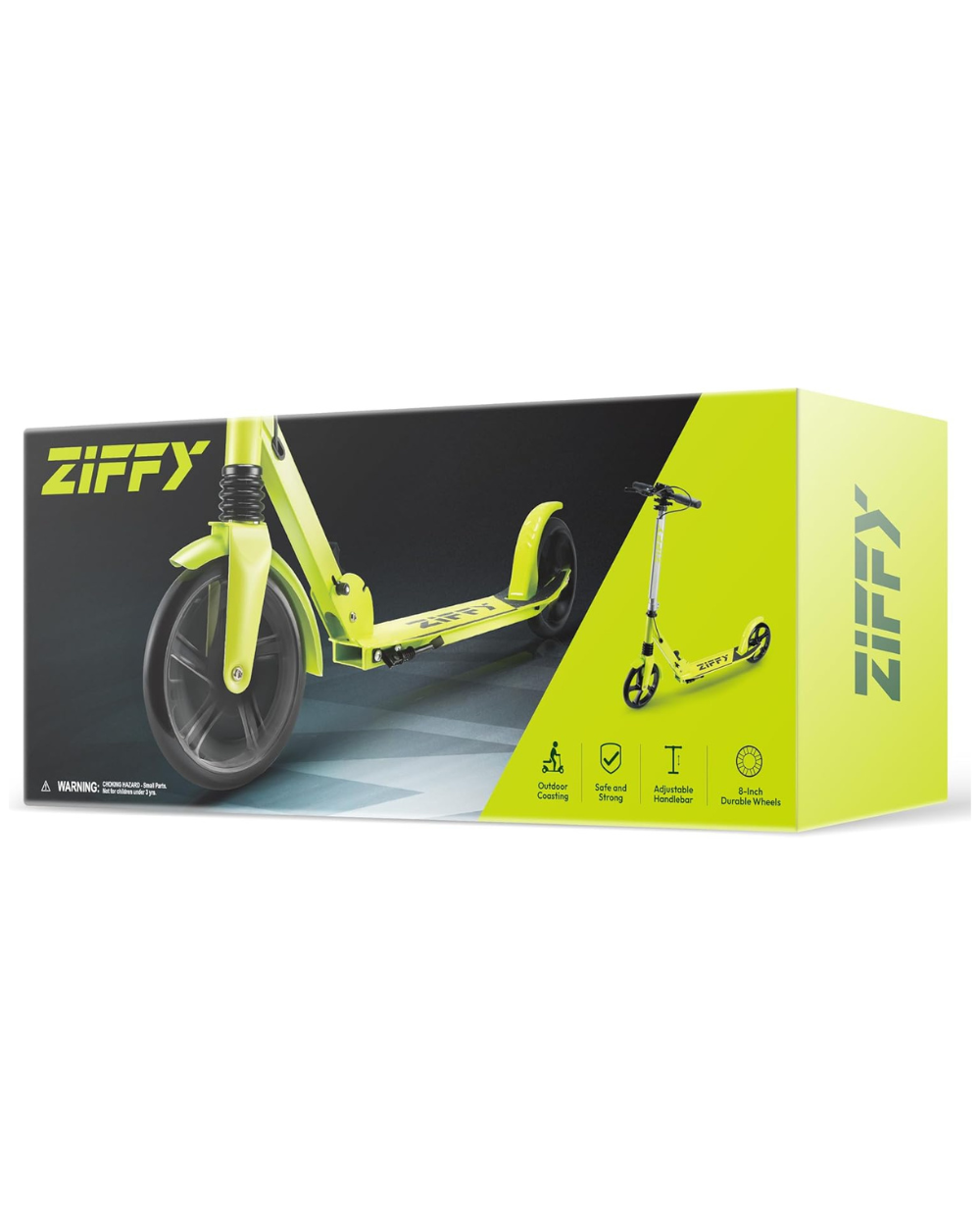 ZIFFY-Kick Scooter for Kids Ages 6-12 Years