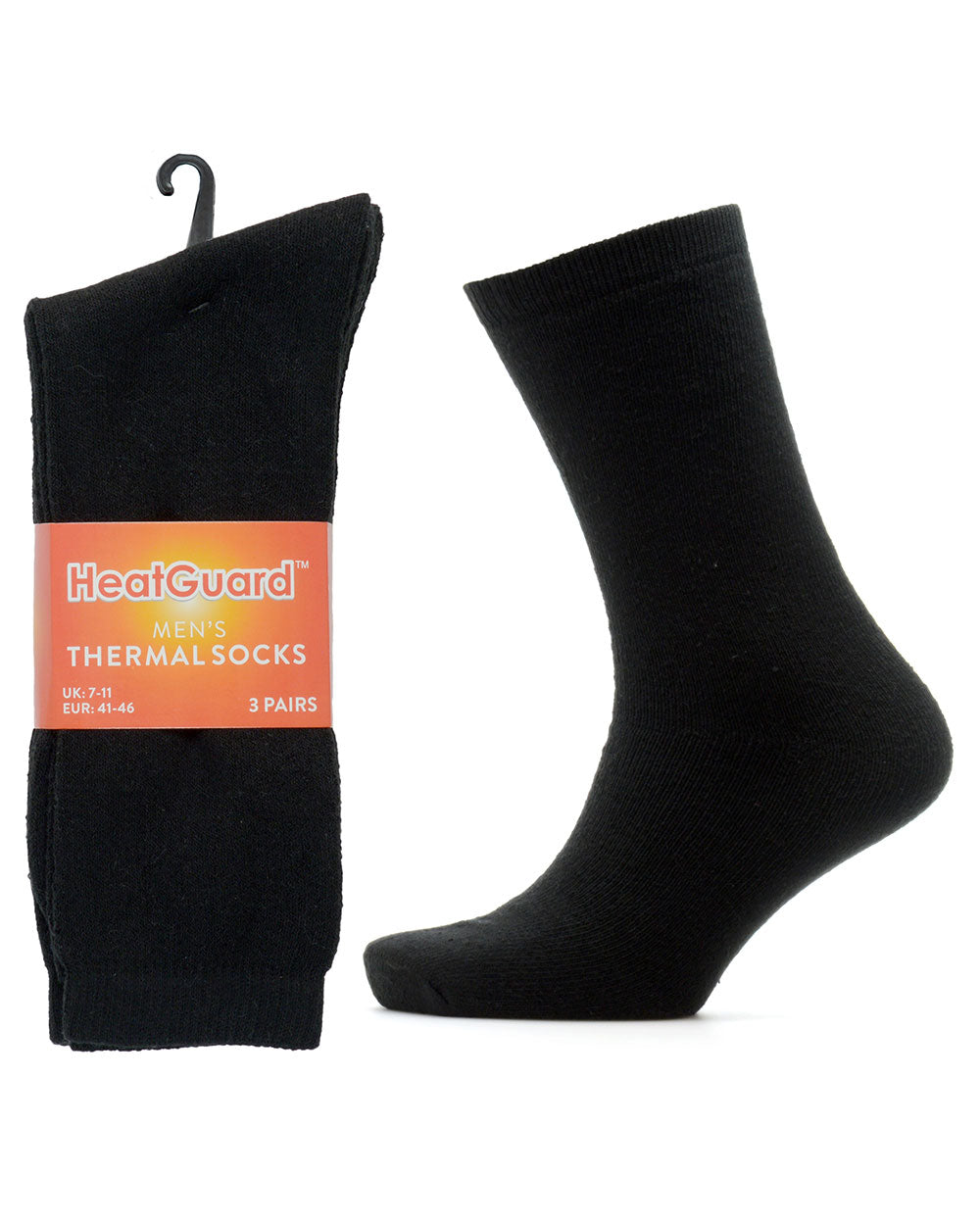 Mens black shop thermal socks