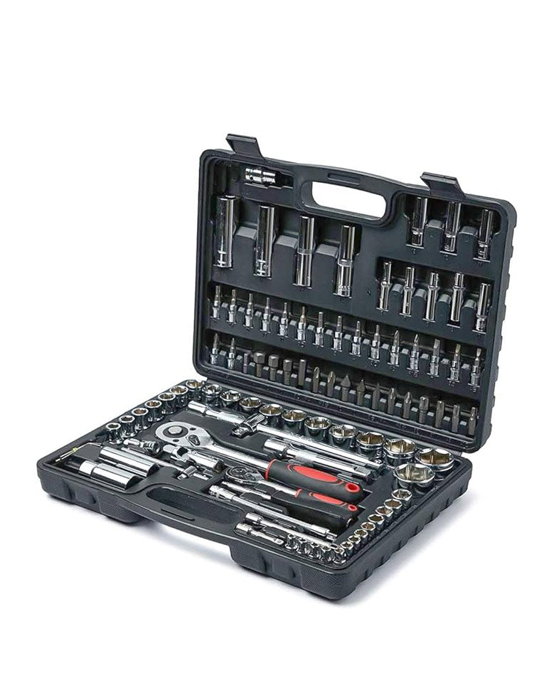 94 Piece Socket Wrench Set 1/4 Inch Drive Ratchet Set