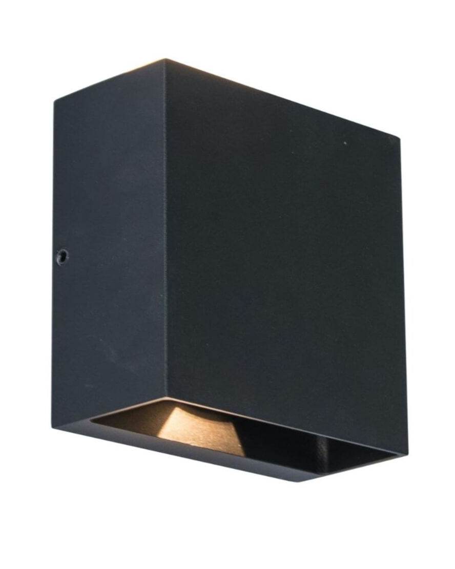 Lutec Gemini Beams LED Outdoor Wall Light 