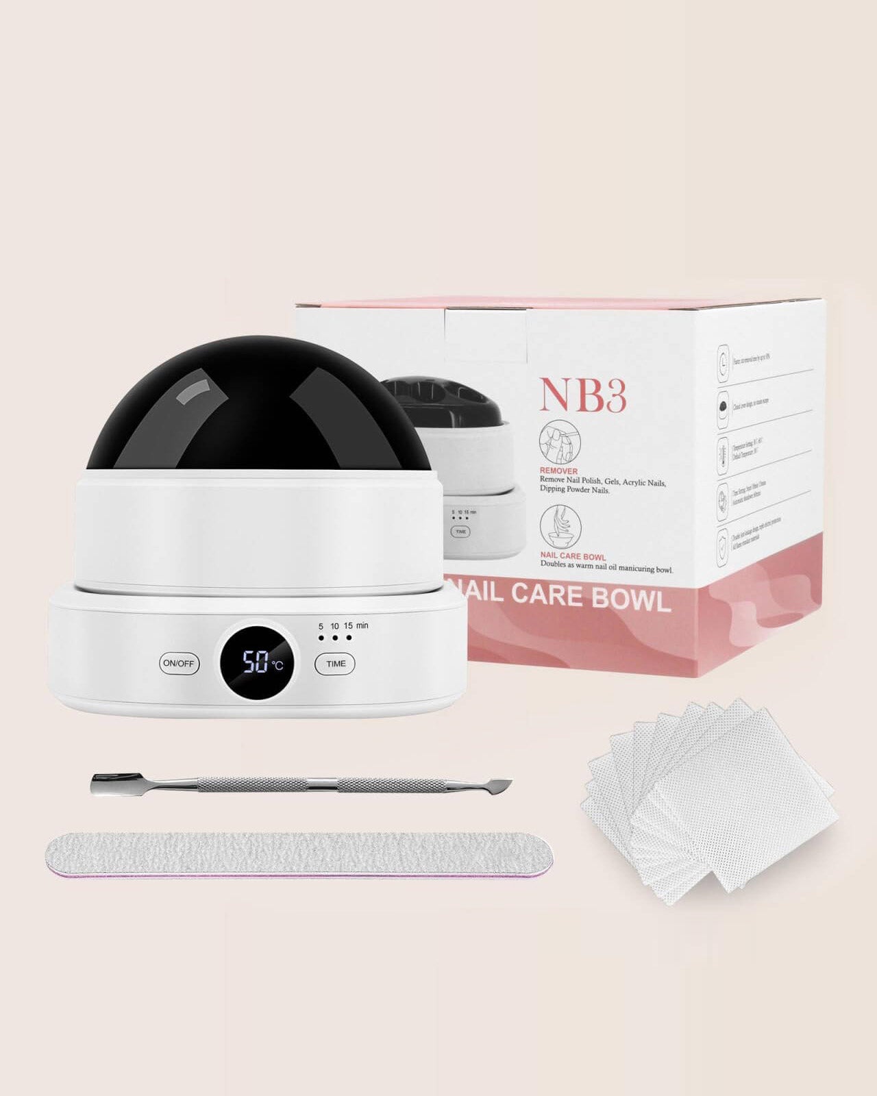 Professional Electric Nail Manicure Soaking Bowl 