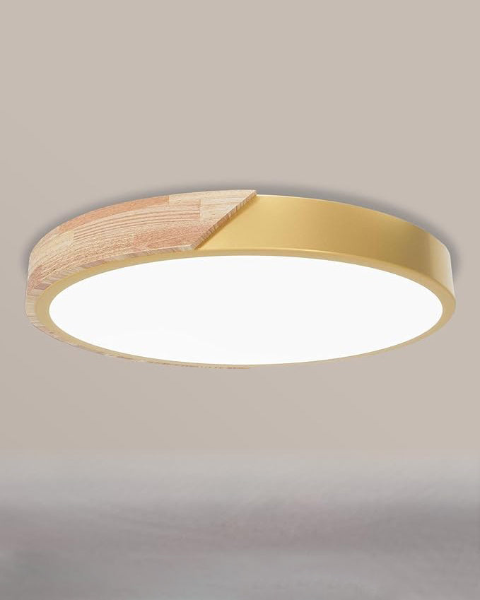 LED Ceiling Light Panel 50W 5000LM Gold 50cm