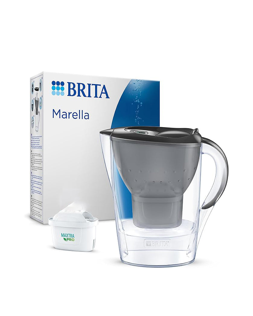 BRITA Marella Water Filter Jug Graphite 2.4L 