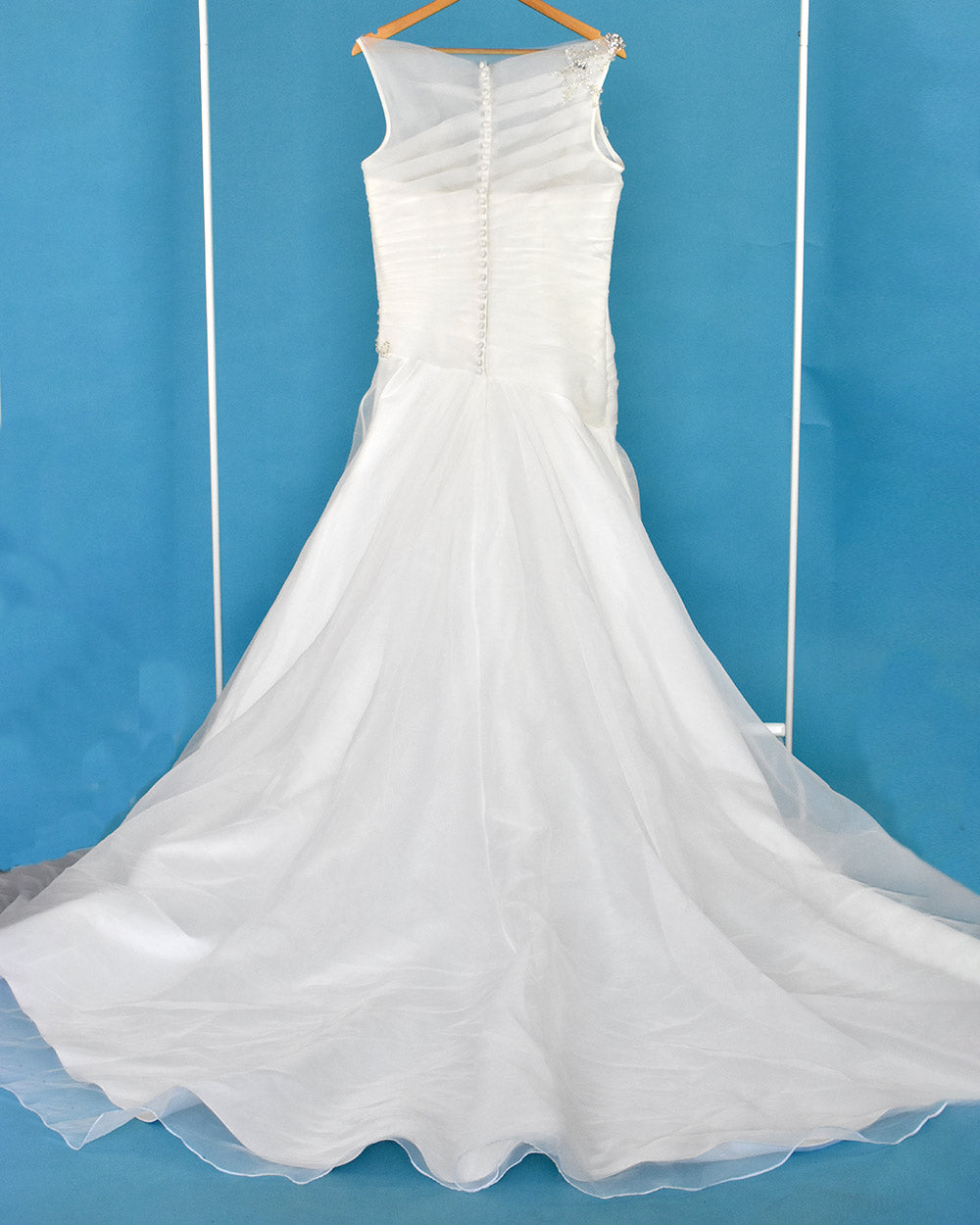 Phil Collins Ivory A Line Wedding Dress Size 16 Sue Ryder