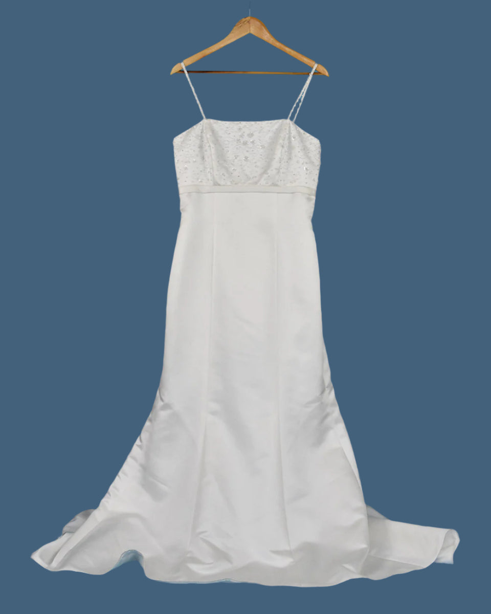 Emily Fox Ivory Fishtail Wedding Dress Size 16