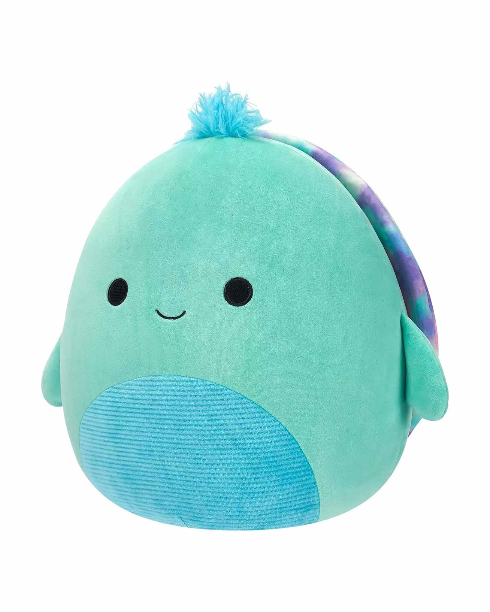Squishmallows 16' Cascade Teal Turtle Tie-Dye Shell Plush