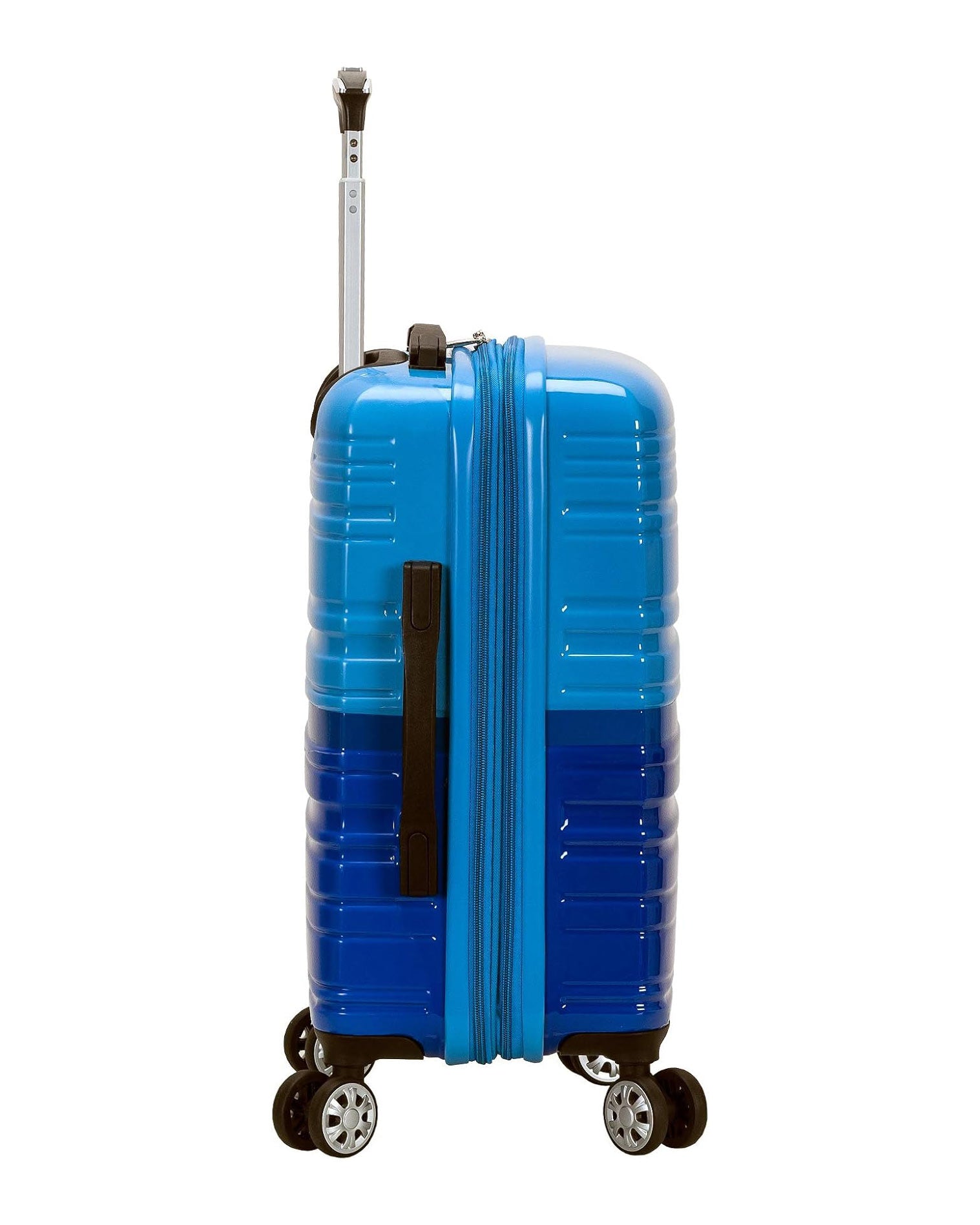 Rockland Melbourne 20" Expandable Cabin Suitcase Blue