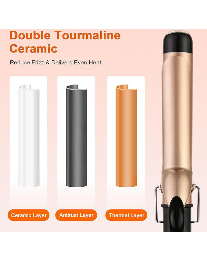 Professional Tourmaline Ceramic Barrel Curler Iron 32mm