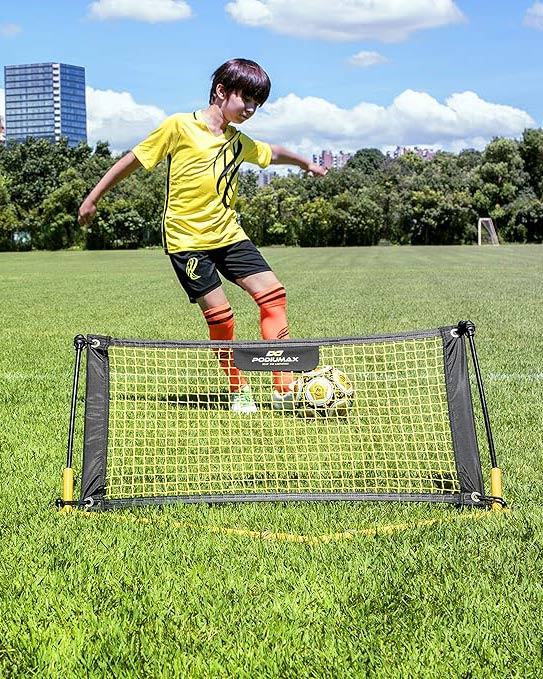 PodiuMax Upgraded Solo Football Rebounder Net