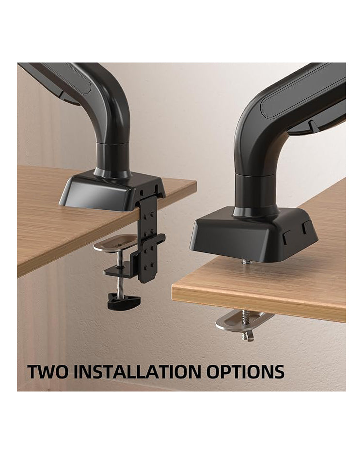 WEARSON Single Monitor Arm Desk Mount Black