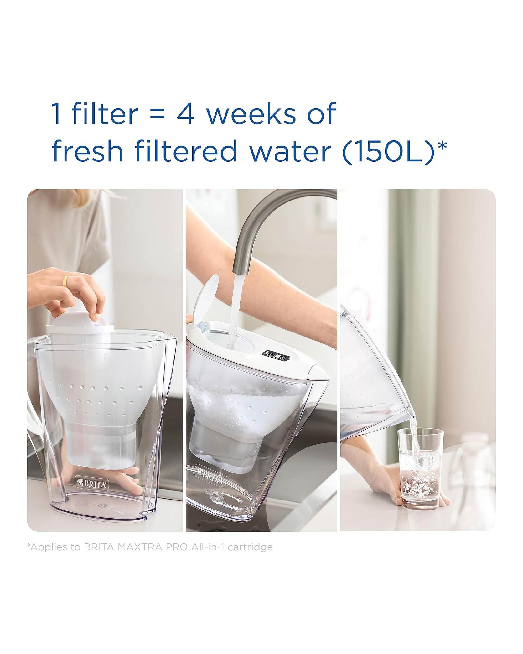 BRITA Marella Water Filter Jug Graphite 2.4L 