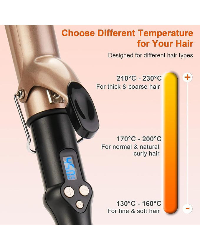 Professional Tourmaline Ceramic Barrel Curler Iron 32mm