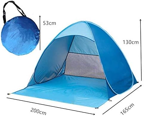 Pop Up Beach Tent Instant Portable Sun Shelter for 3-5 Persons