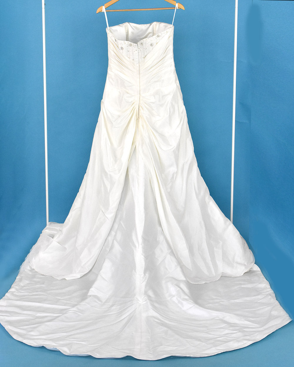 Phil Collins Ivory Strapless A Line Wedding Dress Size 14