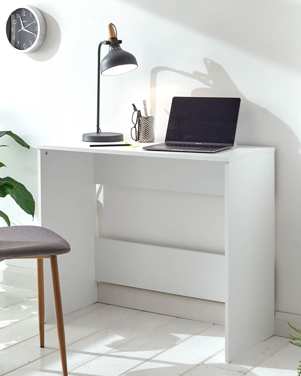 Office Desk Home Study Modern White