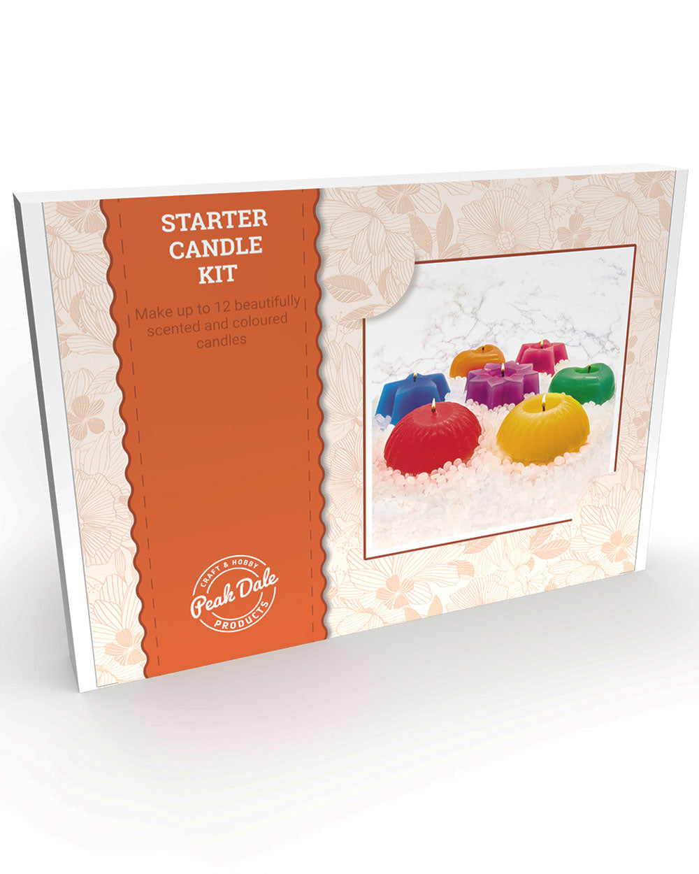 This Candle Making Beginners Kit is an ideal starter kit for those keen to try candle making. Create beautiful candles for Christmas, for a special occasion, or just learn as a new hobby.  This candle making kit makes 8-12 small candles in four shapes: Star, Flower, Heart and Fluted Dome.