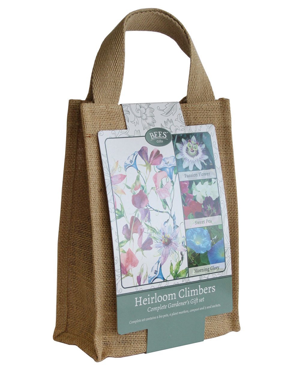 Create a stunning display of beautiful blooms and floral scents lasting throughout the summer with this Grow Your Own Climbing Flower Gift Set. Perfect for decorating dull garden walls and archways.    Ideal for smaller gardens or balconies. They can be grown against a wall using a trellis or netting for support. A wigwam frame is ideal for growing in pots.  