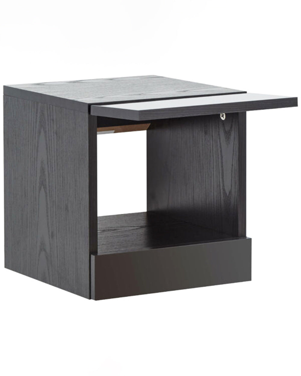 Pair of deals bedside tables black