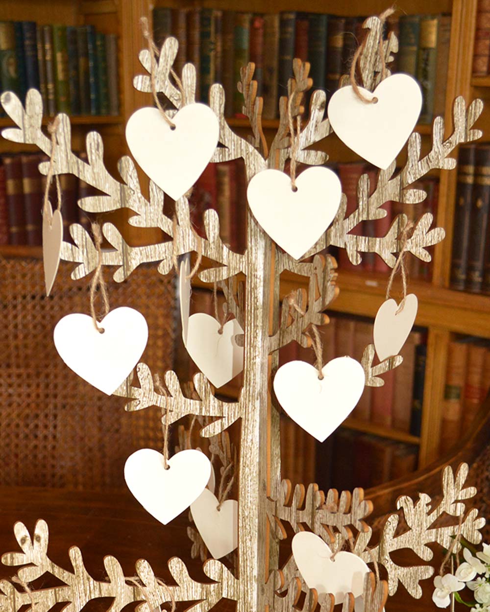 Wedding Guest Book Heart Tree Keepsake