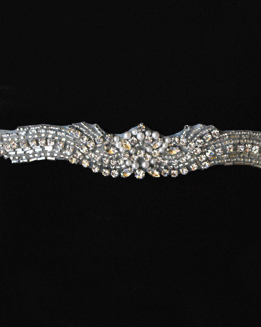 Wedding Belt Glitz, Beads And Pearls