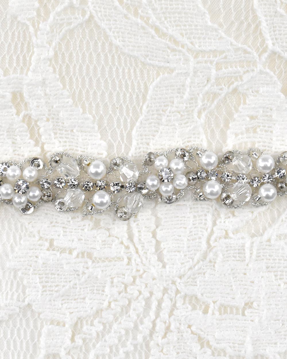 Wedding Belt Crystal And Pearl Daisy