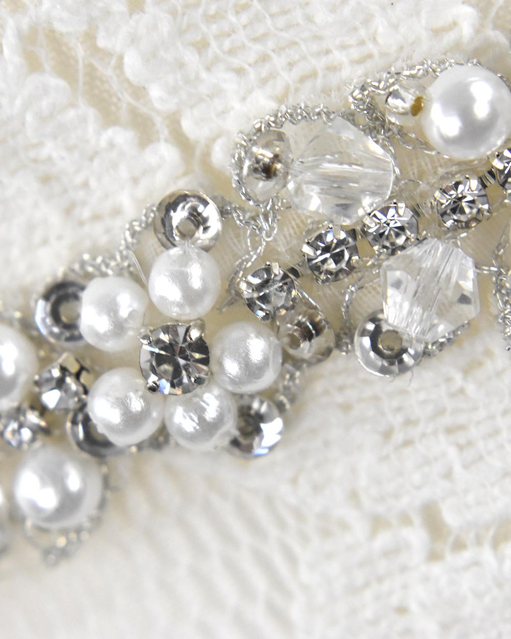 Wedding Belt Crystal And Pearl Daisy