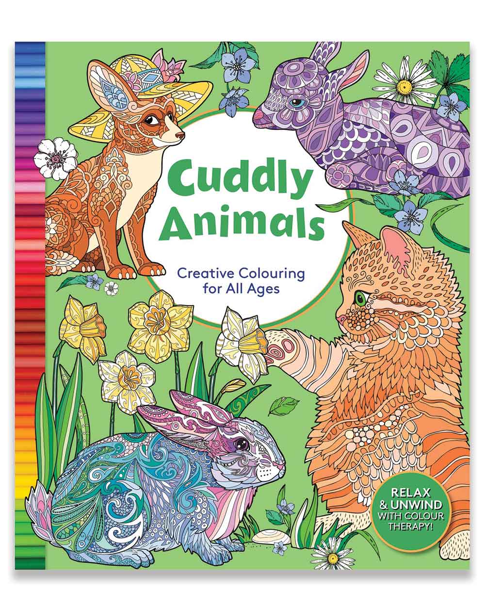 Cuddly Animal Colouring Book