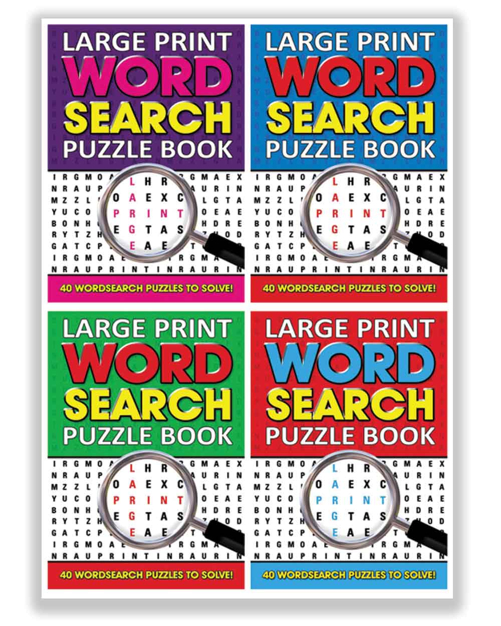 Large Print Word Search Puzzle Book