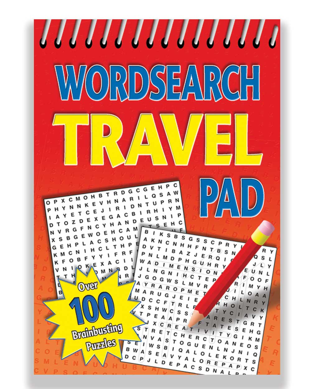 Wordsearch Puzzle Book Travel Pad