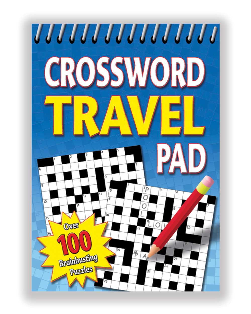 Crossword Cross word travel pad on the go front cover