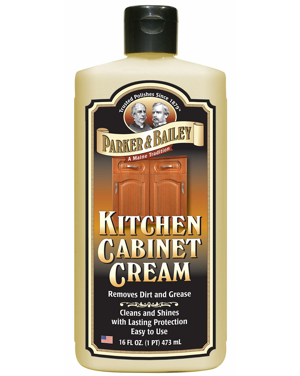Kitchen cabinet cream Parker & Bailey 473ml on a white background