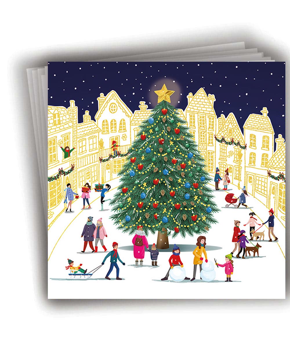 Charity Christmas Cards 10 Pack Christmas Market