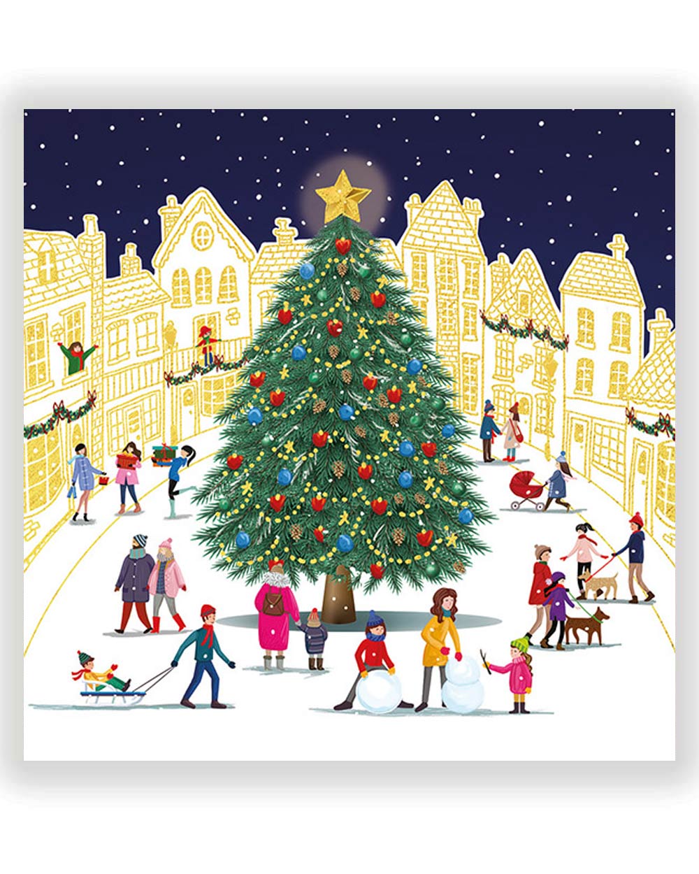 Charity Christmas Cards 10 Pack Christmas Market