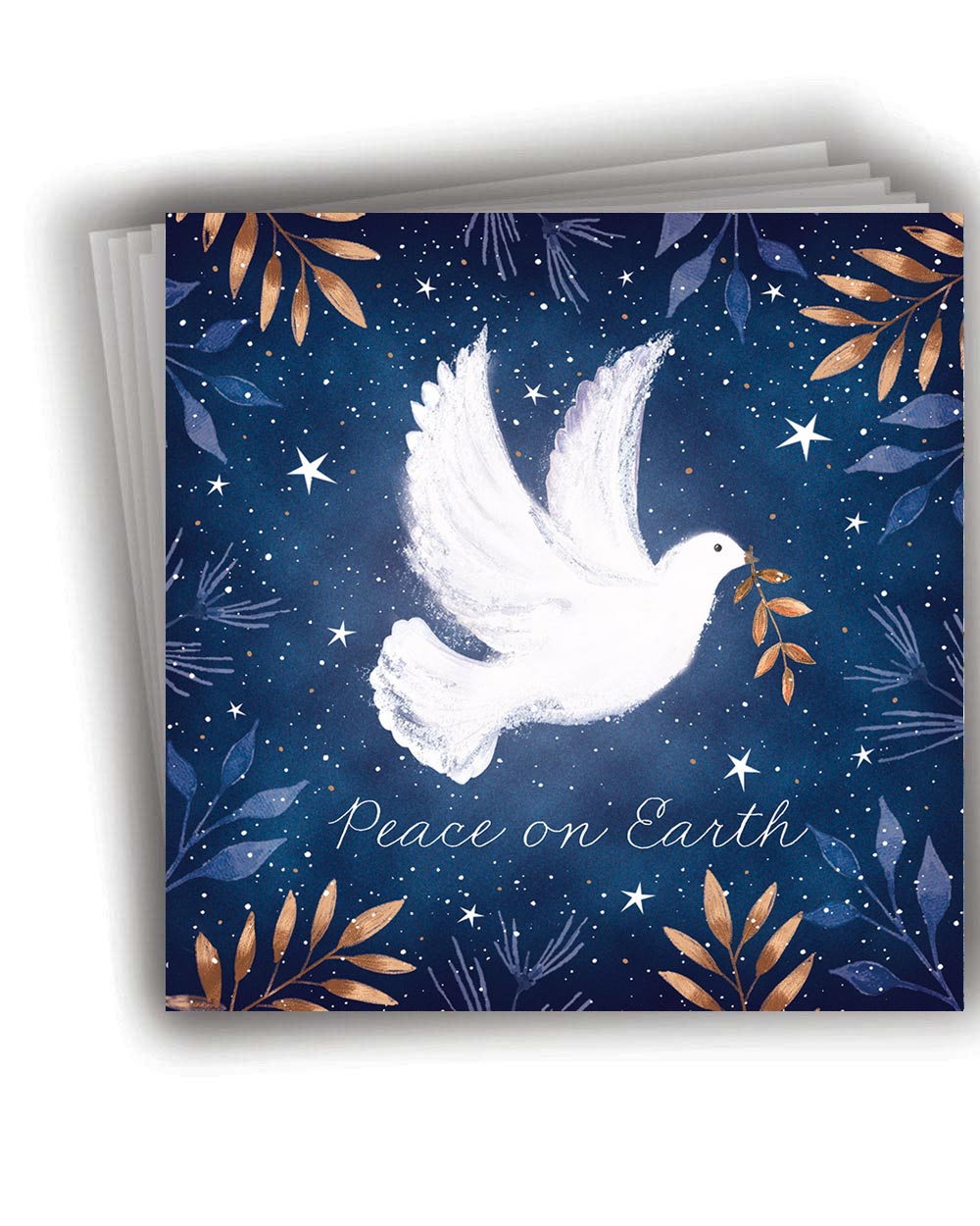 Charity Christmas Cards Pack Of 10 Peaceful Dove